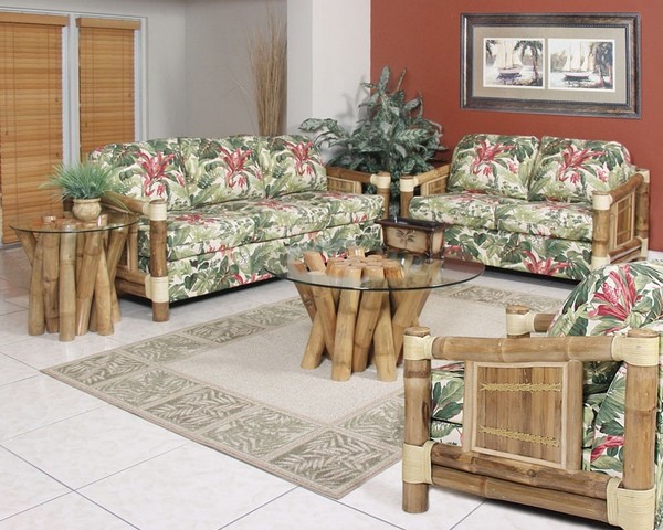 Мебели от бамбук в интериора