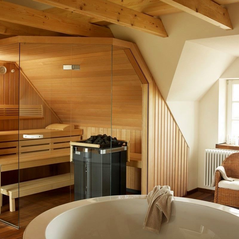 home modern sauna