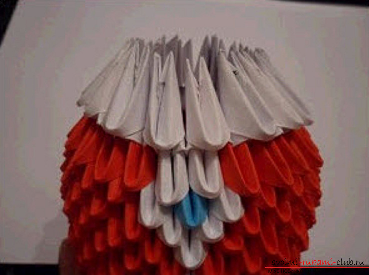 modular origami dragon. Photo №105