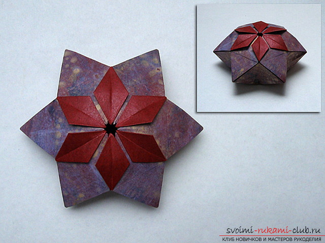 How to make a volumetric Pelleas Box using origami. Lesson is free .. Picture №1