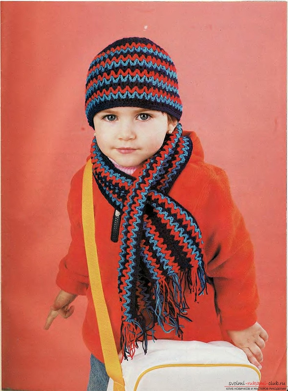 scarf for the child. Photo №4