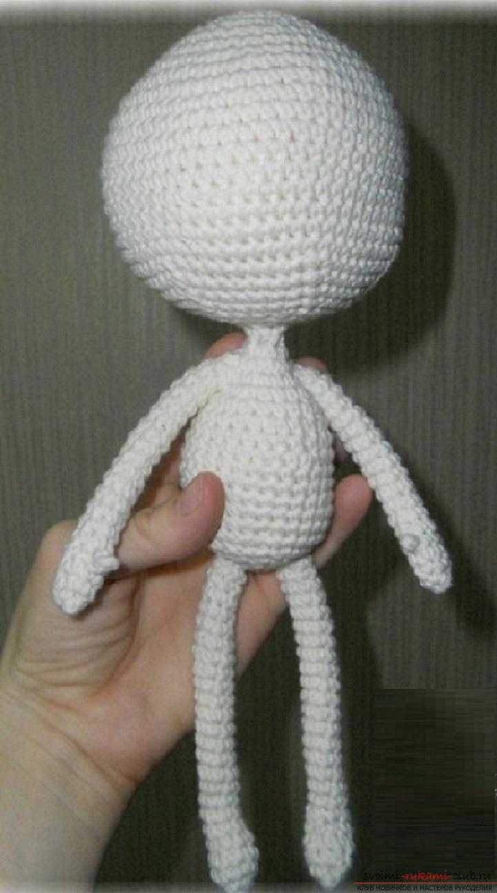 How to tie a beautiful doll with your own hands crochet, detailed description, schematics and photos of finished products .. Photo # 4