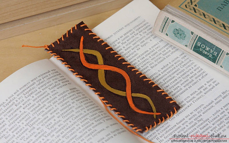 Bookmarks for your own books. Photo №1