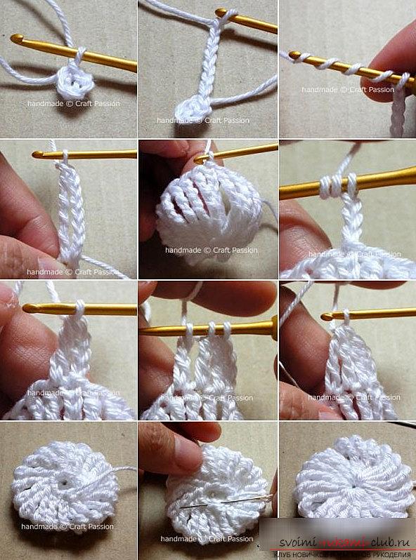 How to tie a bright crochet hat for a child - methods of knitting hats for children. Picture №3