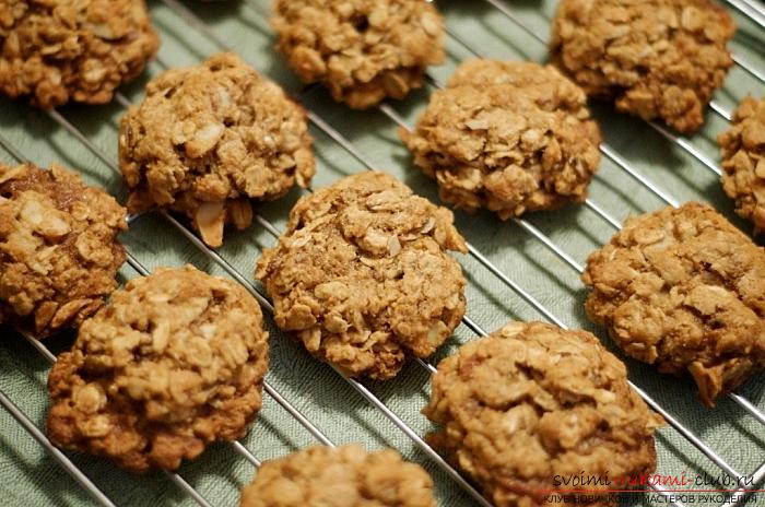 hausgemachte Kekse mit eigenen Händen backen: Keksrezepte ohne Backen und mit Backen. Foto # 2