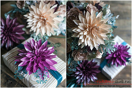 Flowers with their own hands, how to make a flower of paper with their own hands, flowers from corrugated paper, tips, recommendations, step by step execution instruction .. Photo # 17