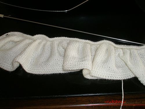 We knit a skirt step by step. Picture №3
