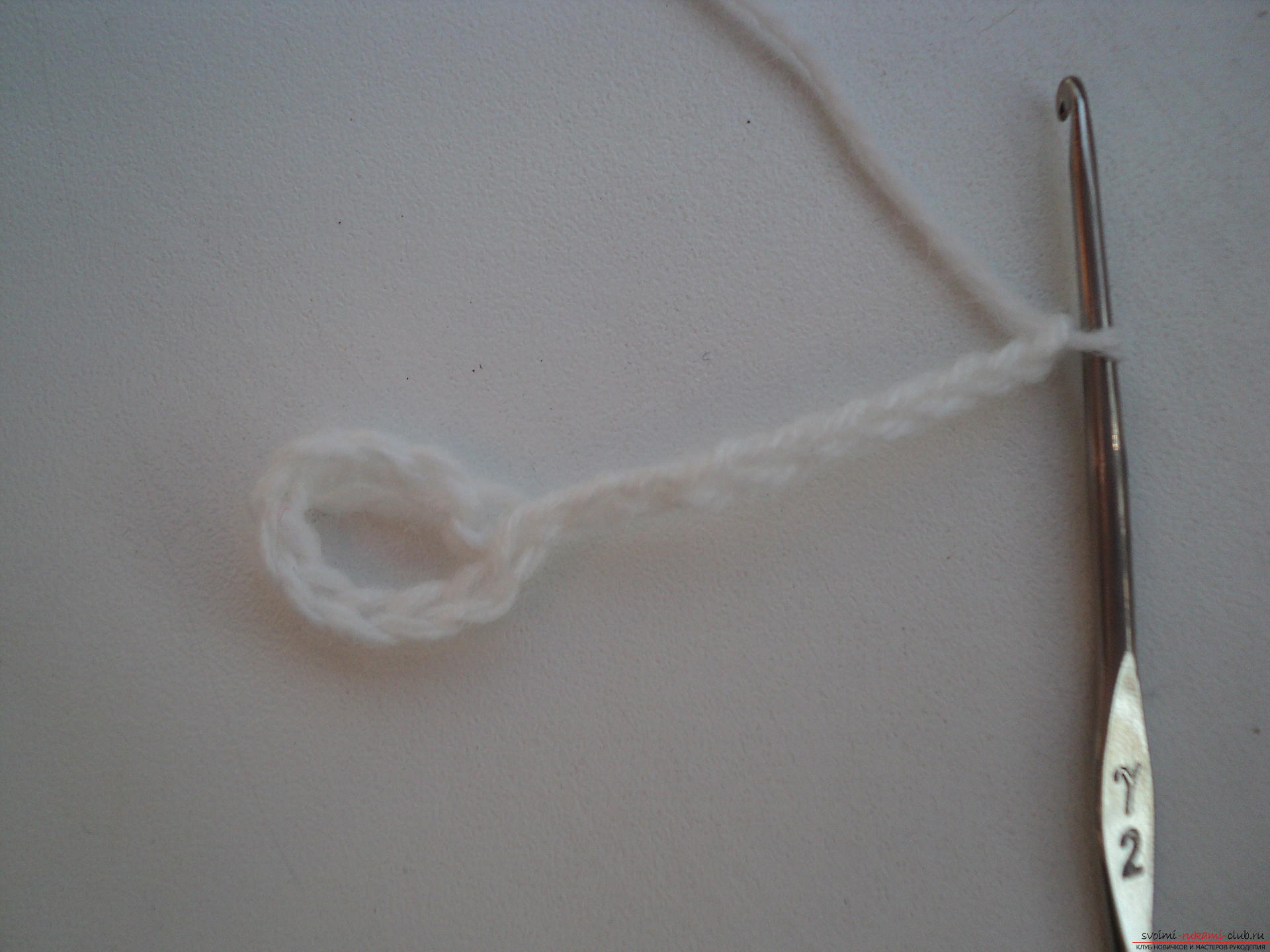 This detailed master class of crochet crochet colors will teach you how to tie a hair band with your own hands .. Photo # 3