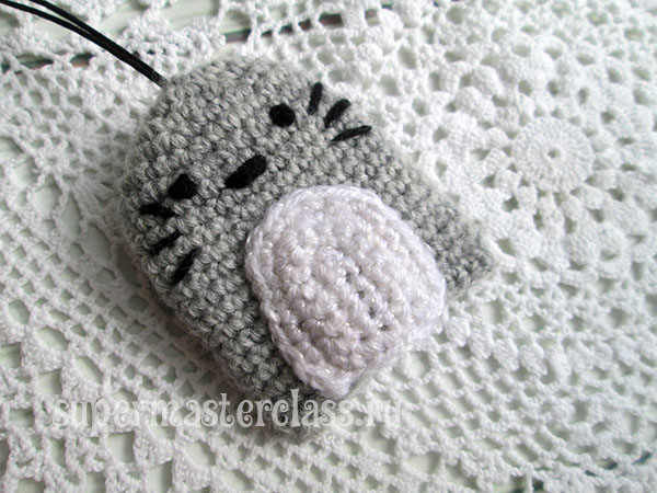 How to crochet a key chain
