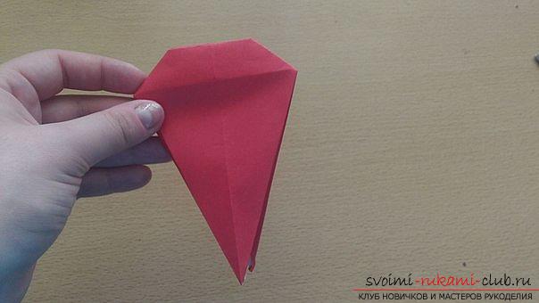 This detailed master-class contains an origami-dragon scheme made of paper, which you can make by yourself. Photo # 17