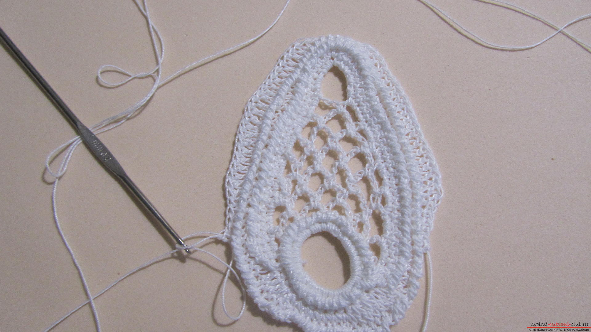 This master class will teach knitting Irish lace and tell about its application. Photo number 45
