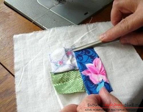 Sewing potholders in the patchwork technique for beginners. Photo №7