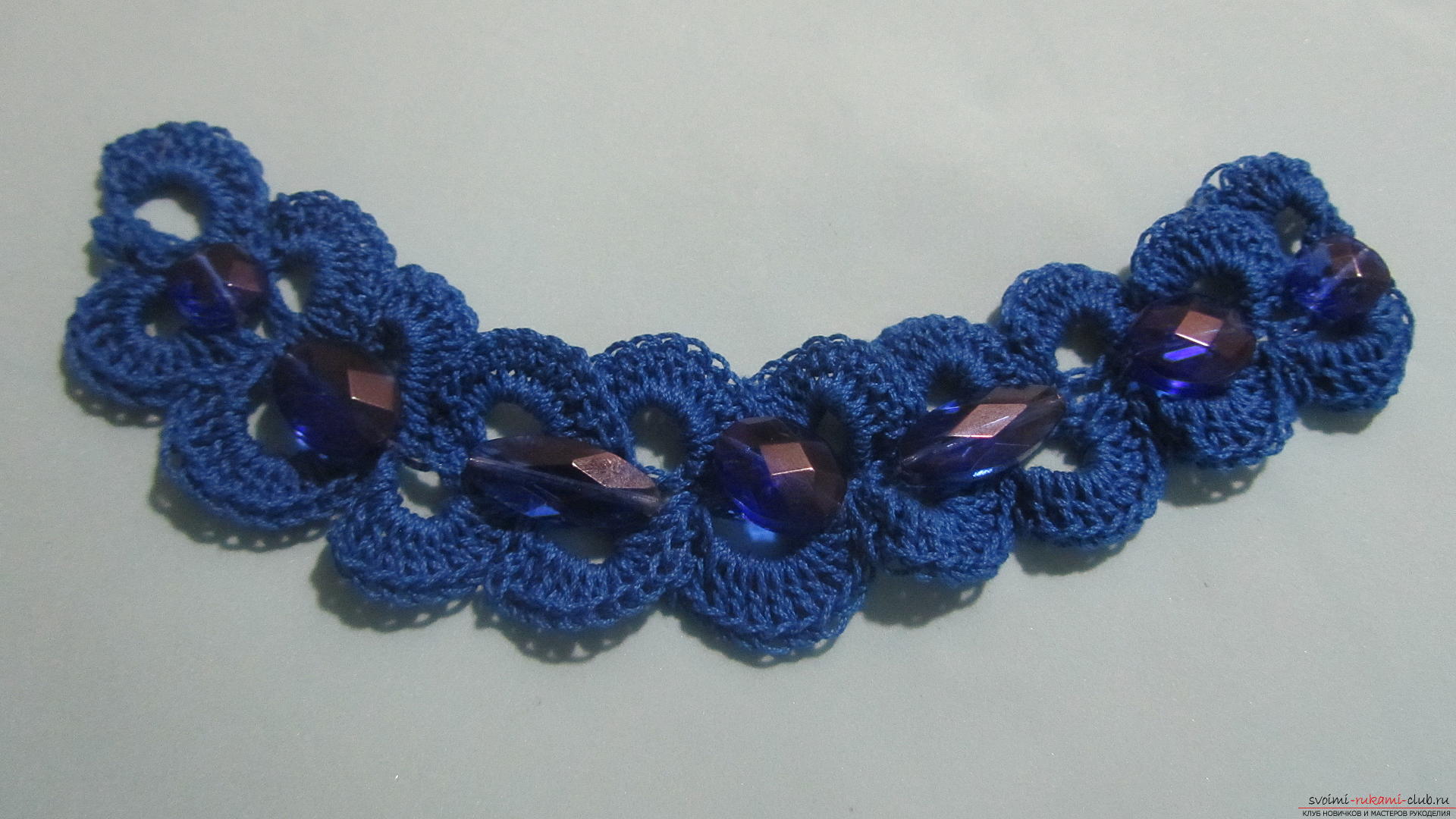 This master class will tell you how to create crochet jewelry - knitted bracelets. Photo №26