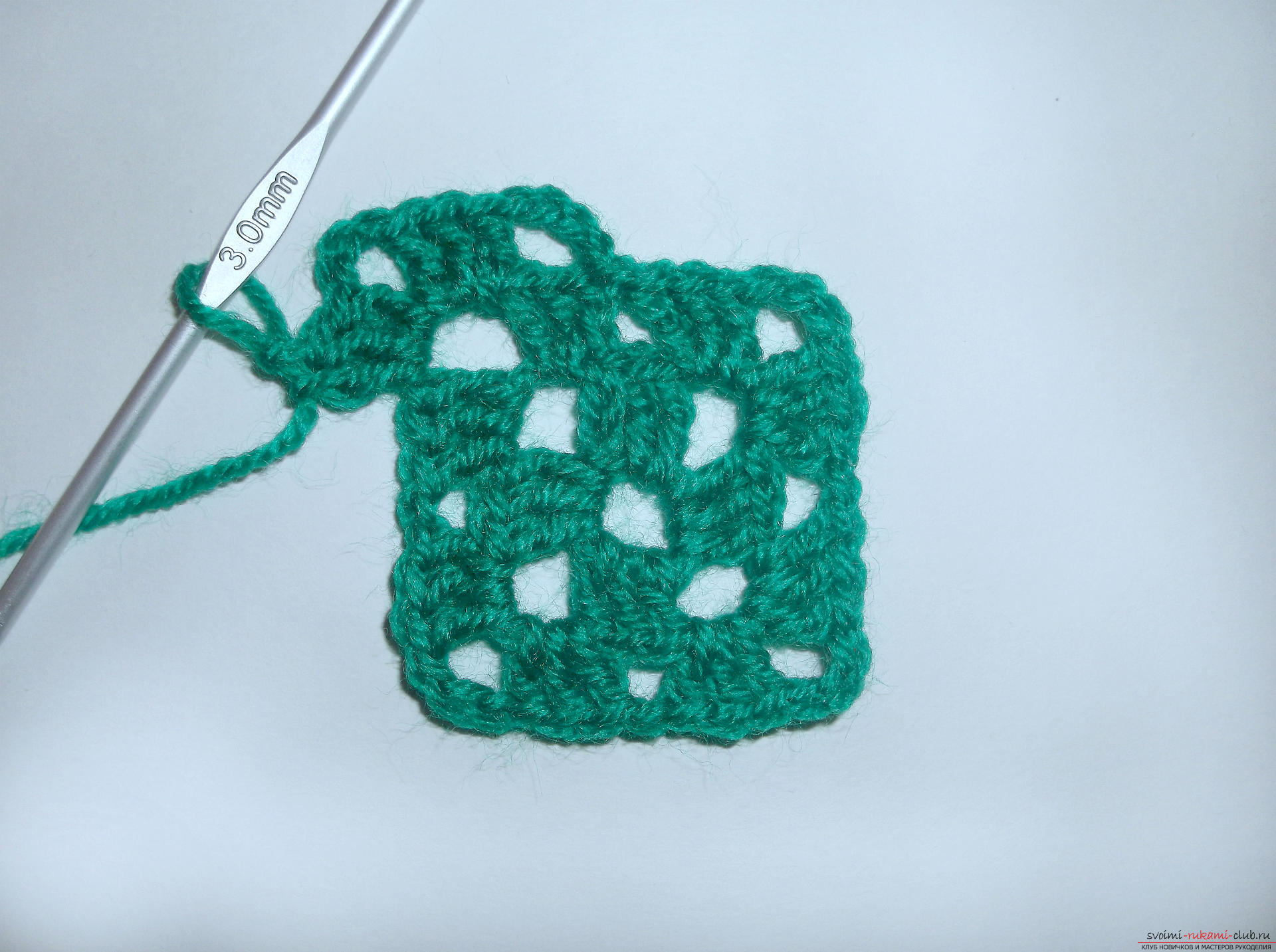 Photo to a lesson on crocheting crochet. Photo №6