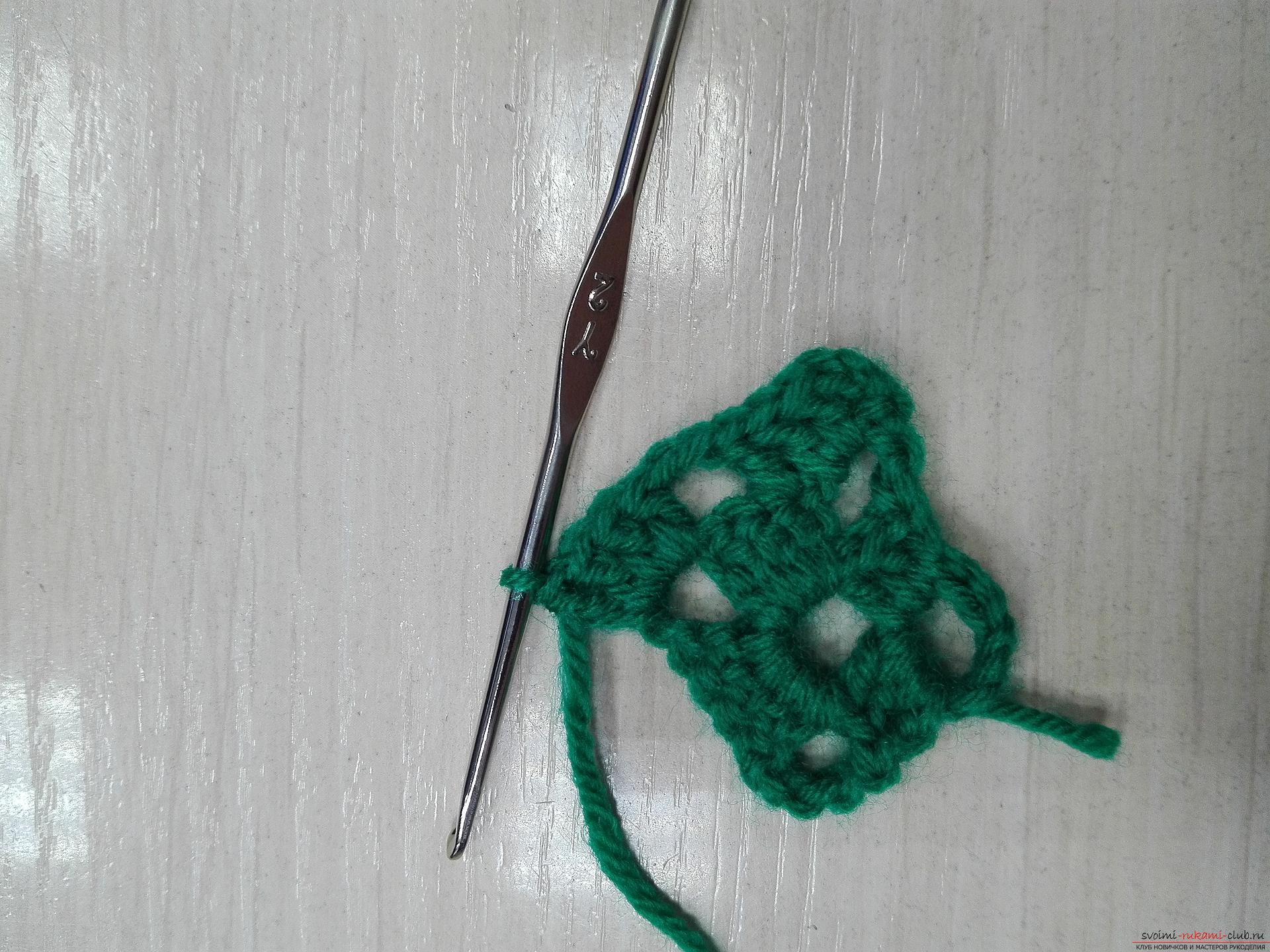 This master class on knitting is designed by the lover - he will teach how to tie the heart crochet. Photo №5