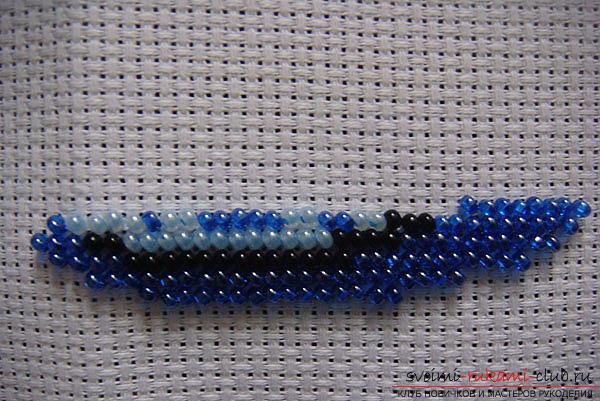 Embroidery with beads of the picture "Spring Bouquet". Photo №7