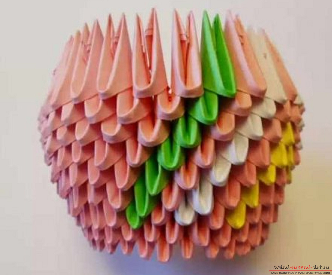 modular origami peacock. Photo Number 22