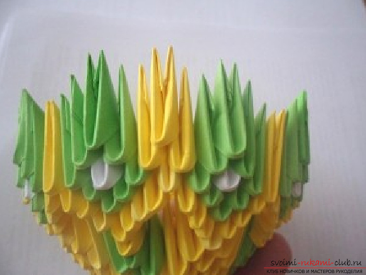 Modular origami vase. Photo №6