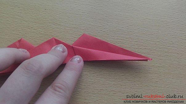 This detailed master class contains an origami-dragon scheme made of paper, which you can make by yourself. Picture # 32