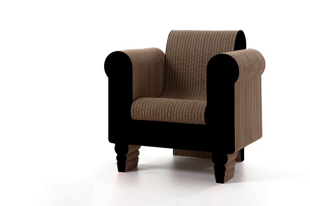 cardboard furniture - cardboard chair