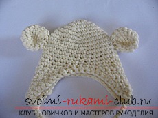 Original baby cap crochet. Photo Number 9