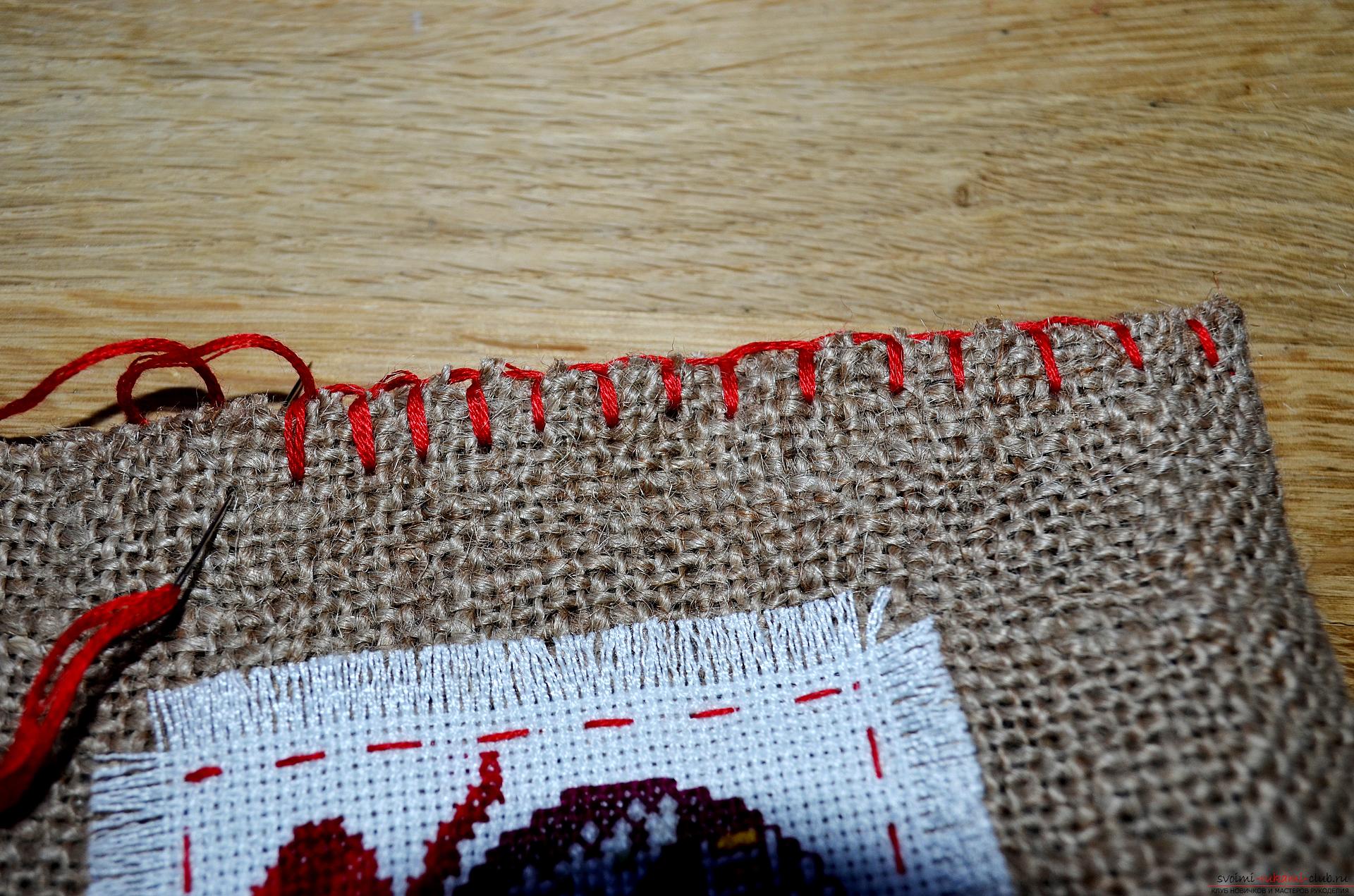 Photo of making a New Year's bag. Photo №6
