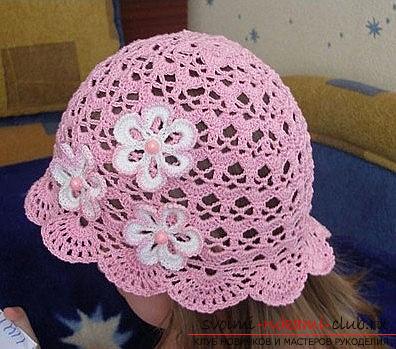Crochet pattern for Panama with their own hands - patterns and patterns for work. Photo №6