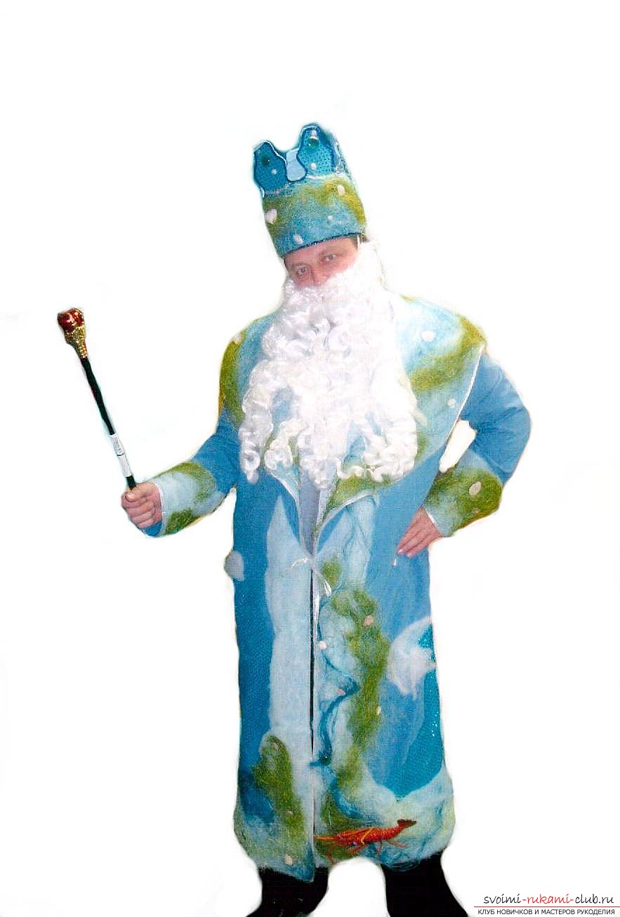 Neptune costume with your own hands. How to make a costume using photo-lessons for free .. Picture №3