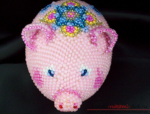 animals from beads. Photo №1