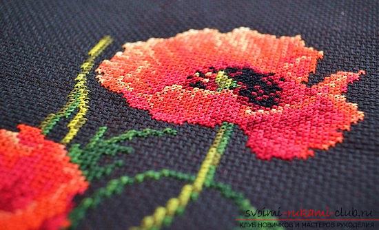 Create a beautiful cross-stitch embroidery with your own hands. Photo # 2