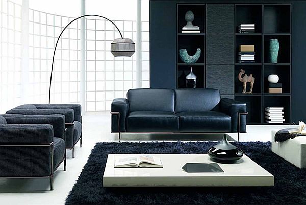 Black Furniture In The Living Room How To Properly Match And Match Accessories