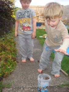 What to do in the autumn. Children's outdoor games (5)