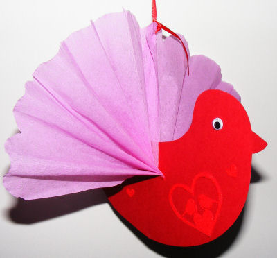 What to do on February 14 with your own hands. Children's handmade hearts.