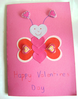 What to do on February 14 with your own hands. Children's handmade hearts.