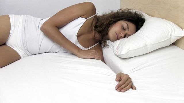 comfortable mattress for a hugging couple