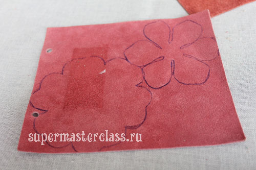 Stencils for flowers made of leather do it yourself
