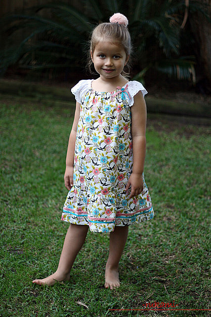 photoinstruction for a sarafan pattern for a girl. Photo №7