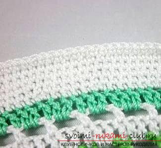 Tips and recommendations for knitting crocheted crochet and a step-by-step master class on knitting hats for a boy .. Photo №13