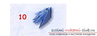 How to make Santa Claus using modular origami .. Photo # 6