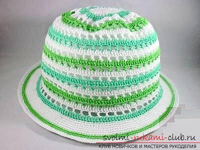 Tips and recommendations for knitting crocheted crochet and a step-by-step master class on knitting hats for a boy .. Photo №1