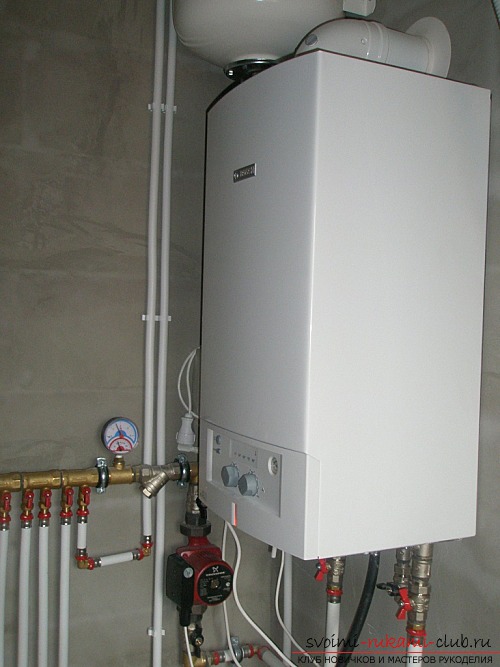 heating system of a private house with their own hands. Photo №1