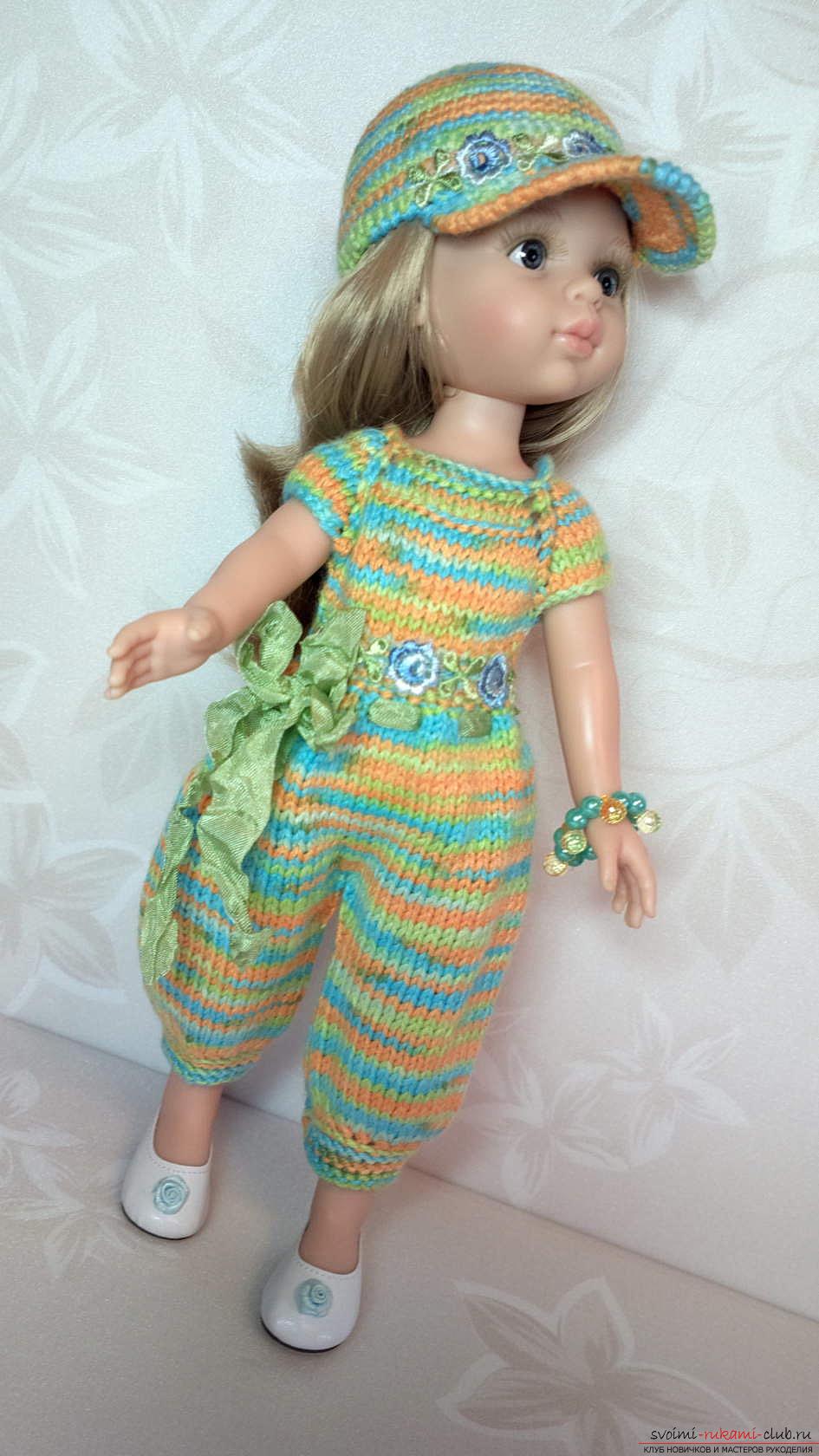 Knitted kit for dolls. Photo №1