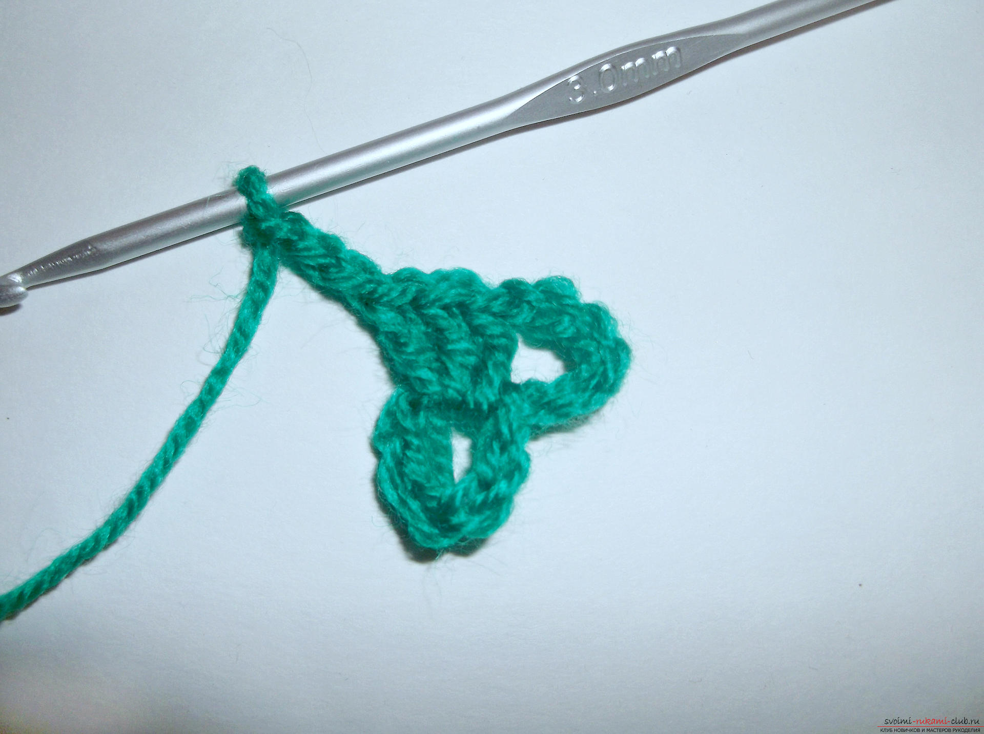 Photo to a lesson on crocheting crochet. Photo # 2