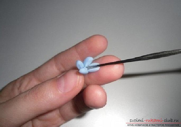 Polymer clay and a master class for creating flowers from it .. Photo # 8