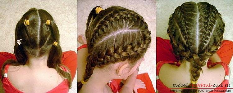 Baby hairstyles for girls for every day. Photo # 2