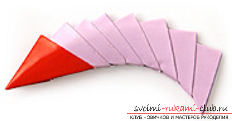 modular origami swan. Photo №38