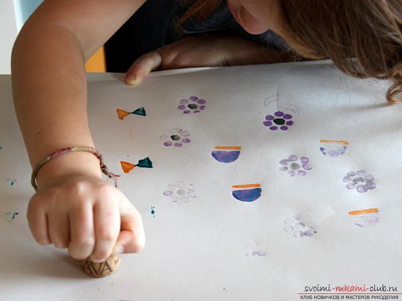 Unconventional drawing techniques for children 2 - 3 years. Photo №4