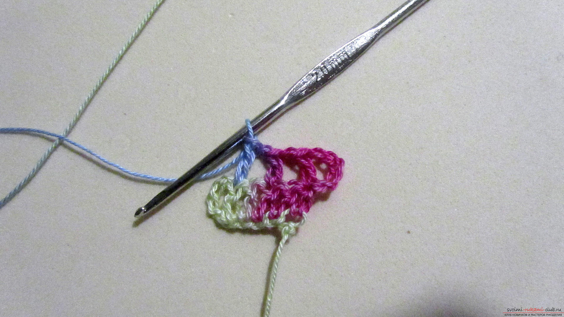 Master class on crocheting an openwork braid with a photo - scheme and description. Photo №5