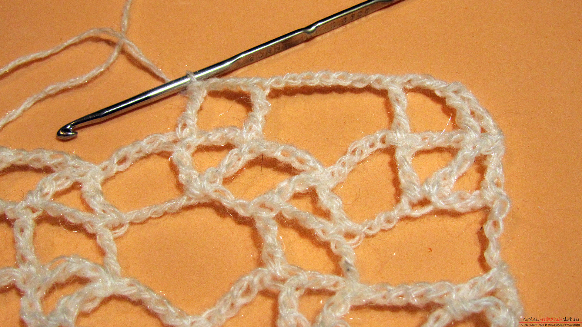 Майсторският клас е посветен на плетене на красива бод с плетене на една кука. Снимка №32