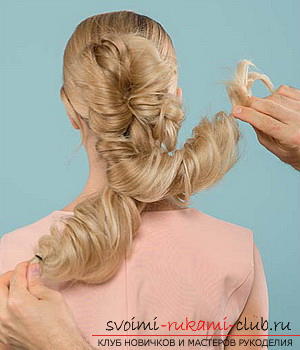 We learn to make a hairdo for the wedding with our own hands. Photo # 24